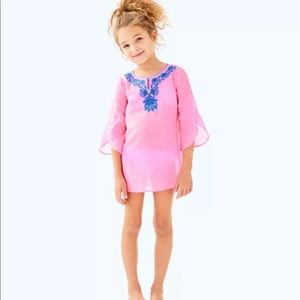 Lilly Pulitzer Mini Piet Cover Up NWT sz L girls